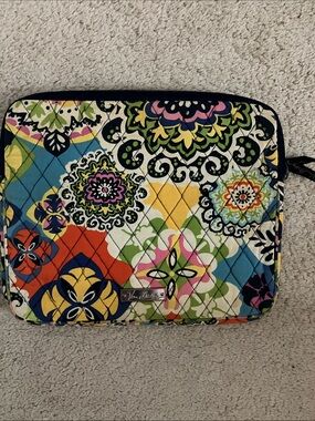 Vera Bradley Multicolor Quilted Tech Sleeve